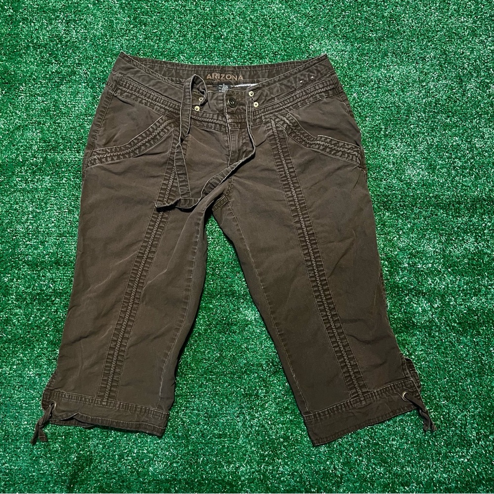 Arizona Jean Company Dark Brown capris